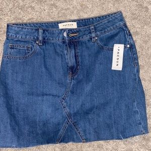Pacsun denim skirt